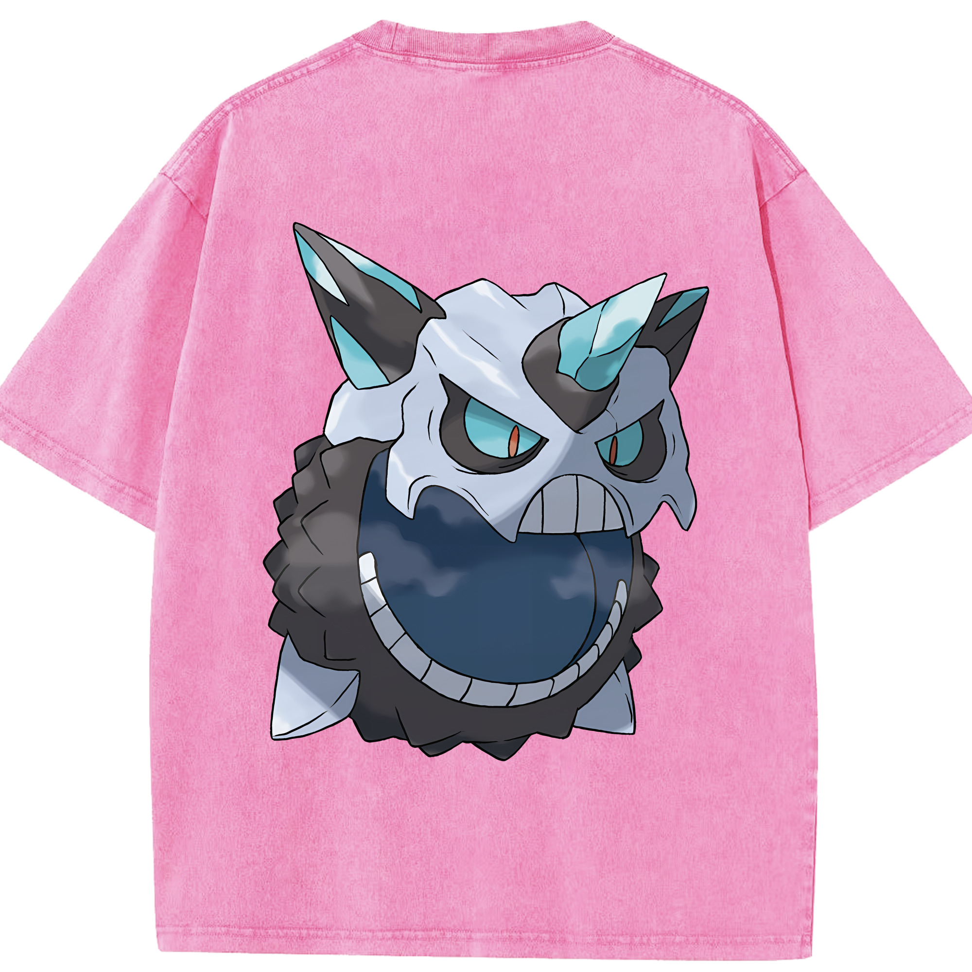 （画像用） ポケットモンスター Pokémon 綿100% ヴィンテージ風 半袖Tシャツ（背面プリント）